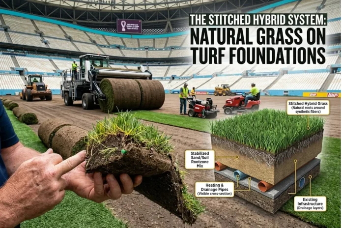 FIFA natural grass stadiums