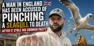 Man Punches Seagull to Death Over Stolen Pasty in England man accused of killing seagull