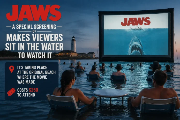 Jaws on the water screening