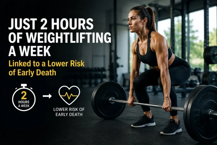 weightlifting lower early death risk