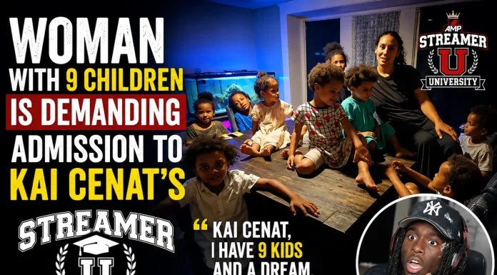 Mom of 9 Demands Kai Cenat’s Streamer University Spot Kai Cenat Streamer University mom