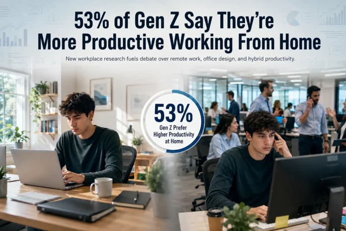 Gen Z remote work productivity