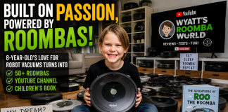 8-Year-Old Boy Builds Massive YouTube Channel Inspired by Love of Roombas 8-year-old Roomba YouTuber