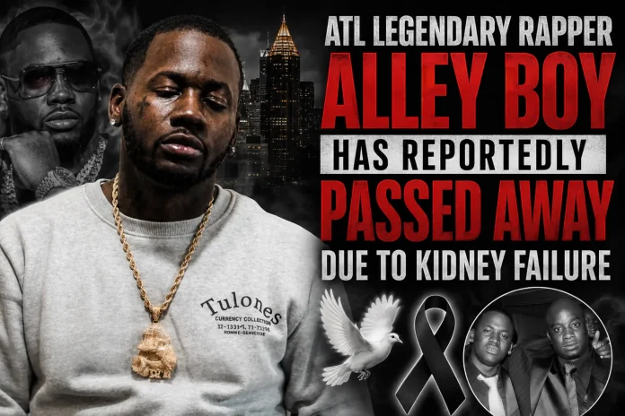 ATL Legendary Rapper Alley Boy Has Reportedly Passed Away