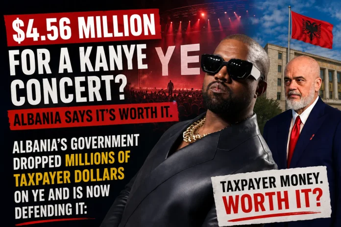 Kanye West Albania concert