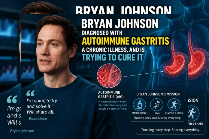 Bryan Johnson Autoimmune Gastritis