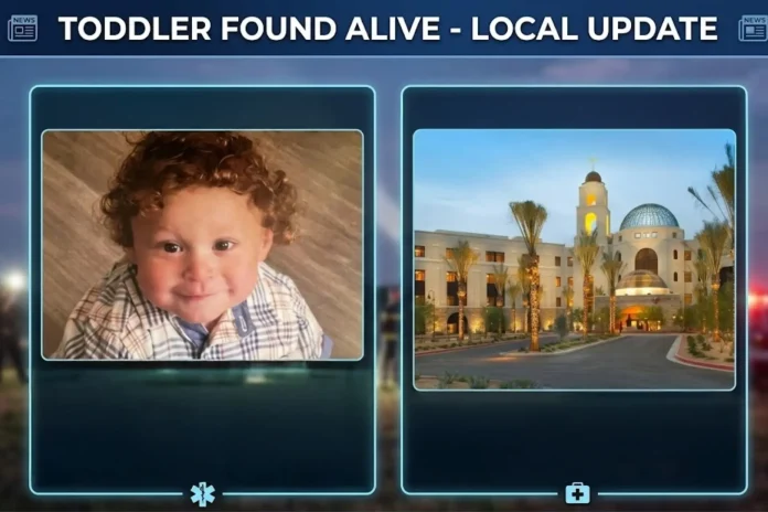 Arizona toddler alive in morgue