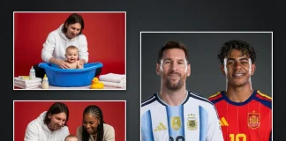 The Story Behind Baby Lamine Yamal’s UNICEF Photoshoot with Lionel Messi Lamine Yamal Messi photoshoot