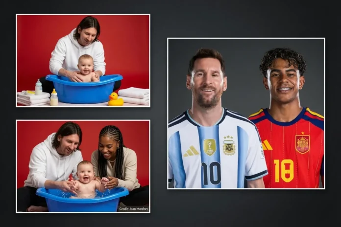 The Story Behind Baby Lamine Yamal's UNICEF Photoshoot with Lionel