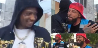 Blueface Unexpectedly Runs Into His Father Working at Amazon During Livestream Blueface father Amazon