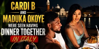 Cardi B and Goalkeeper Maduka Okoye Spotted on Dinner Date in Italy Cardi B Maduka Okoye