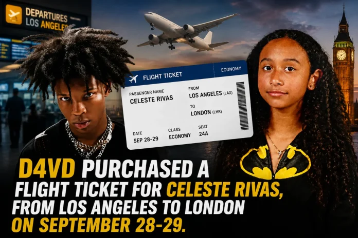 D4vd Celeste Rivas flight