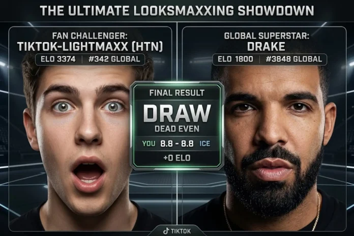Drake looksmaxxing contest
