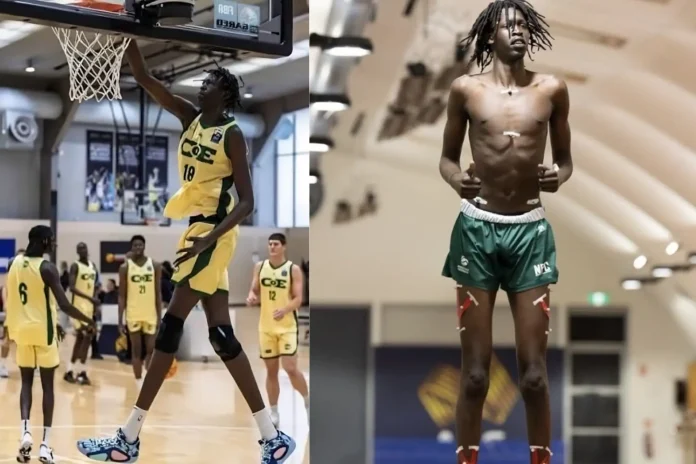 18-Year-Old Jongkuch Mach Stands 7'6
