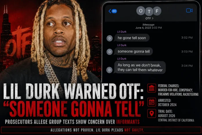 Lil Durk arrested