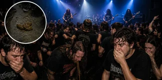 Man Defecates in Mosh Pit at New Zealand Heavy Metal Concert New Zealand mosh pit incident