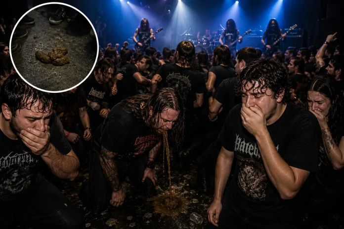 New Zealand mosh pit incident