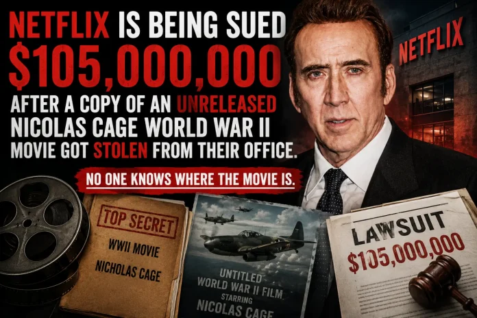 Netflix stolen Nicolas Cage movie