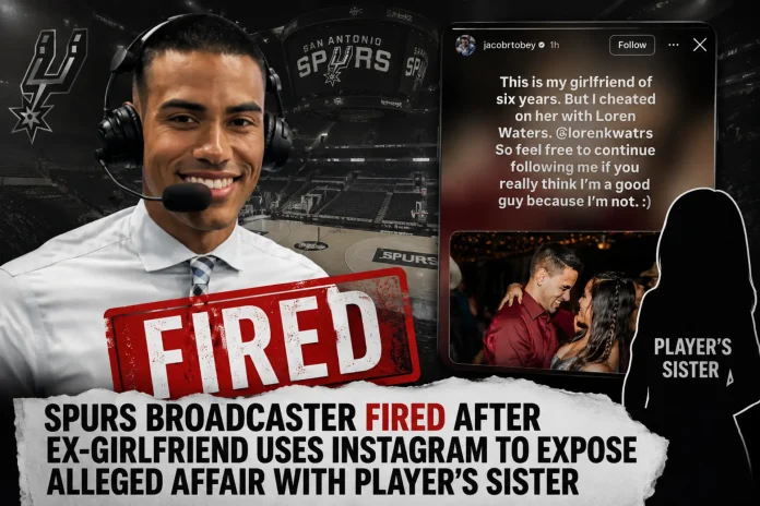 San Antonio Spurs broadcaster fired