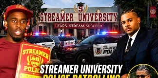 Streamer University Police Vehicles Spotted as Kai Cenat Appoints Fanum Streamer University police