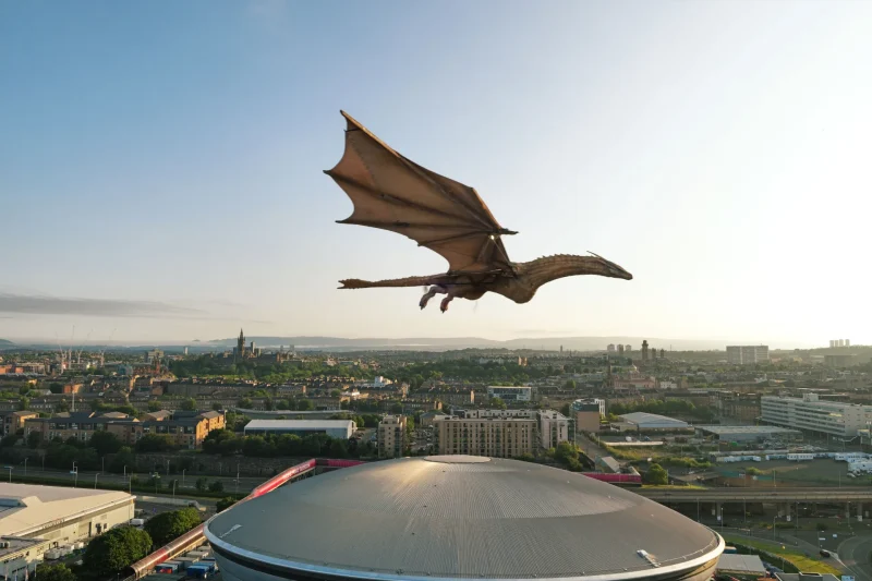 House of the Dragon dragon Glasgow