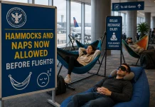 TSA Surprises Travelers: Hammocks and Naps Now Allowed Before Flights TSA Surprises Travelers: Hammocks and Naps Now Allowed Before Flights