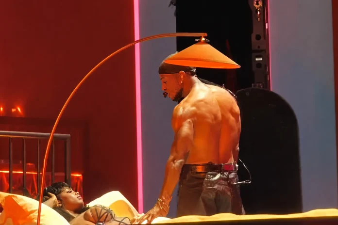 Usher and Chris Brown's Provocative Tour Performance Sparks Controversy
