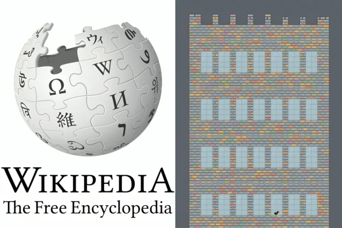 Website Transforms Live Wikipedia Edits Into an Endless Digital Skyscraper