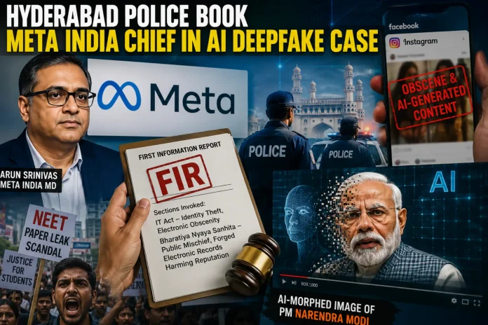 Meta India head booked cybercrime