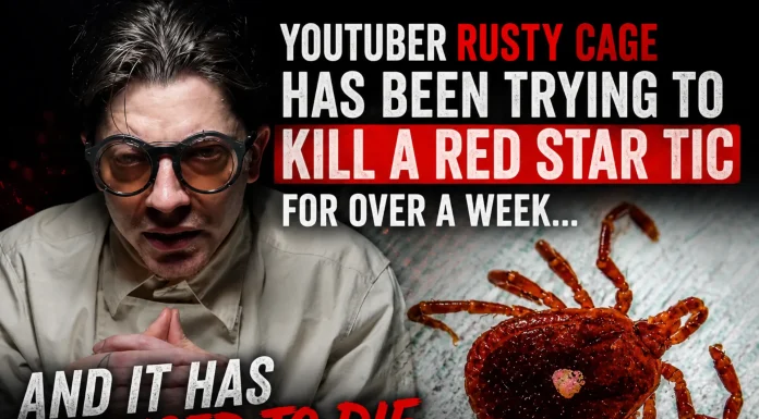 YouTuber Rusty Cage’s Week-Long Battle Against an Immortal Red Star Tick Rusty Cage red star tick