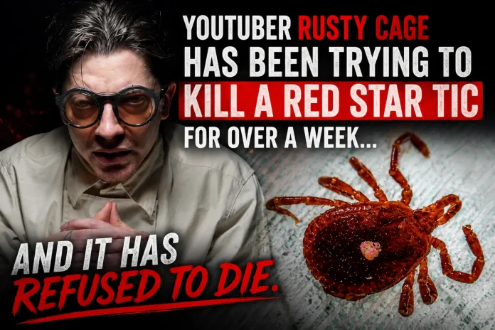 Rusty Cage red star tick
