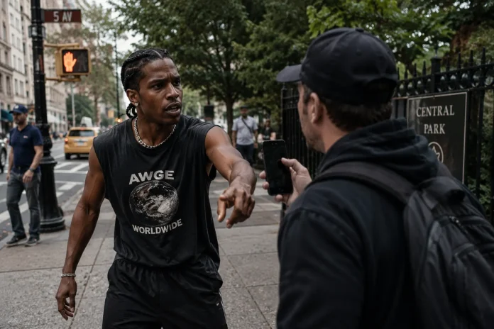ASAP Rocky NYC stalker