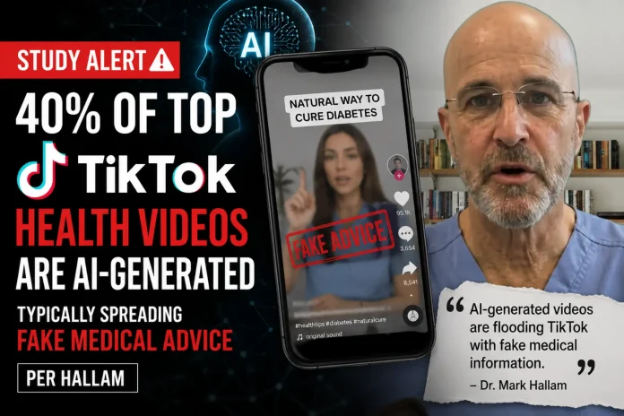 AI-generated TikTok health videos