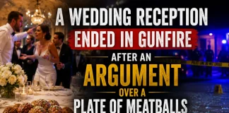 Wedding Reception Ends in Gunfire Over a Plate of Meatballs wedding reception gunfire