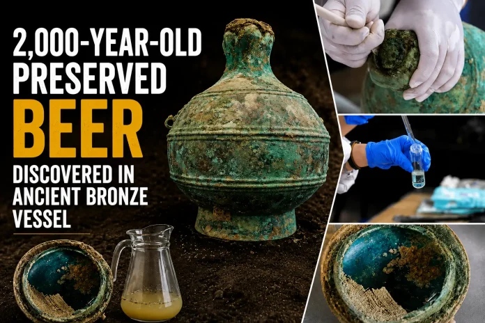 2000 year old beer discovered