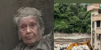 97-Year-Old Woman Miraculously Survives Nepal Floods After Building Collapse 97 year old woman survives Nepal floods collapsed building