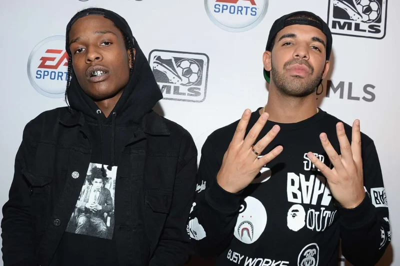 A$AP Rocky fight Drake