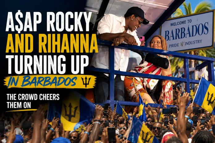 A$AP Rocky Rihanna Barbados