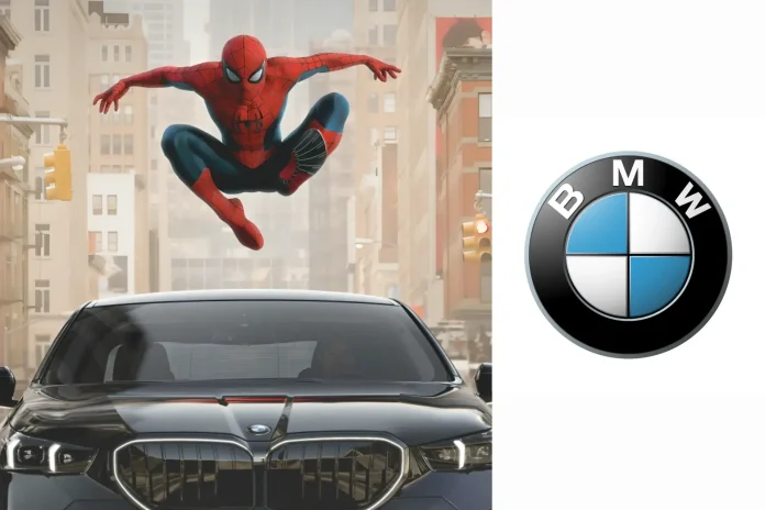 BMW dashboard ads
