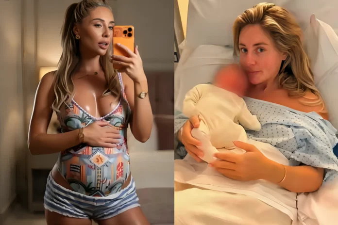 Bonnie Blue welcomes first child baby