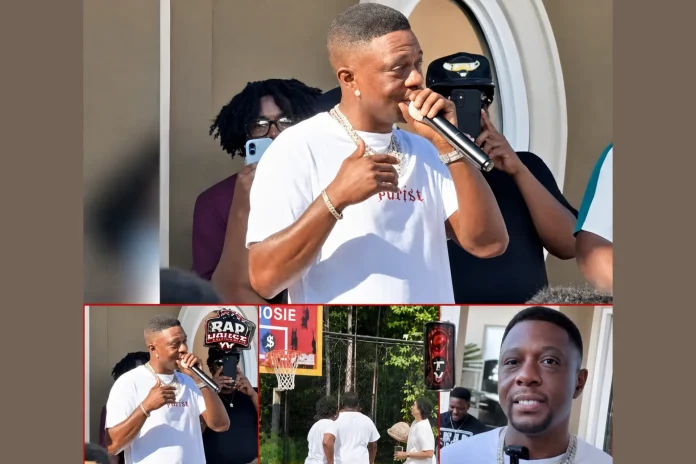 Boosie Save Our Sons event