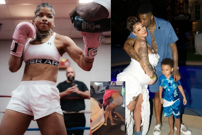 ChriseanRock Gets Into Street Fight After Crashing Blueface's Baby Shower