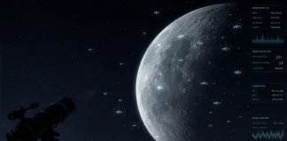 Could the Moon Be a Secret Alien Base? Researchers Detect 20 Unidentified Objects Moon secret alien base
