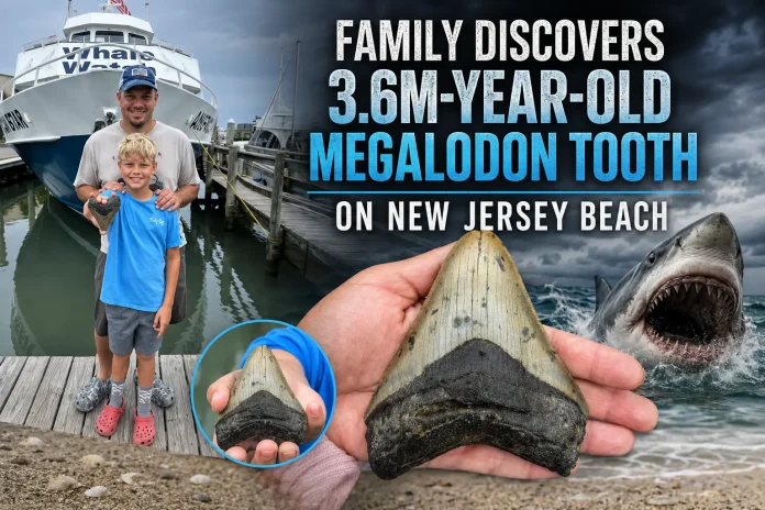 Megalodon tooth New Jersey