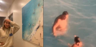 Family Discovers Their Own 10-Year-Old Photo Hanging in San Diego Airbnb San Diego Airbnb family photo