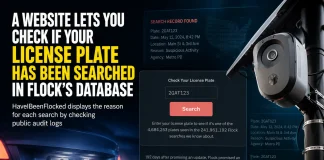 Have I Been Flocked?’ Tool Lets Drivers Check If Police Searched Their License Plates Have I Been Flocked license plate search