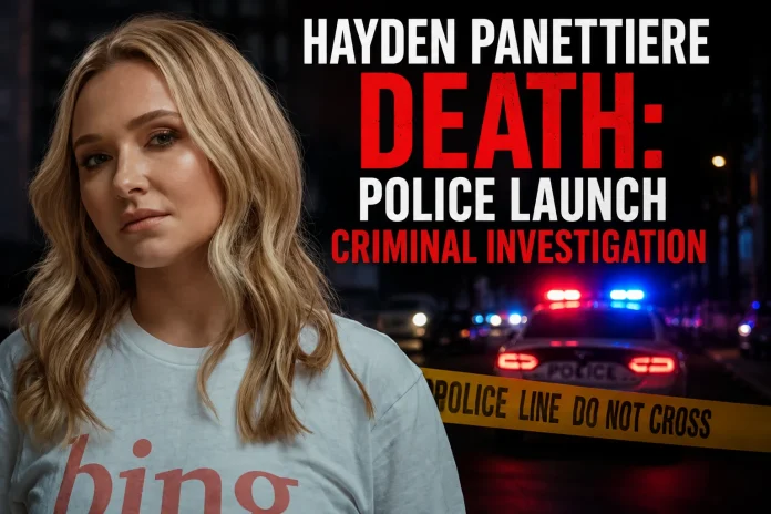 Hayden Panettiere death investigation