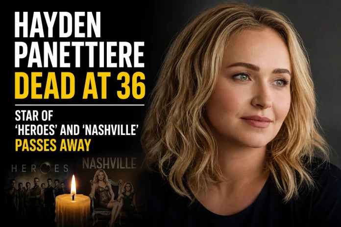 Actress Hayden Panettiere Dead at 36: Star of 'Heroes' and 'Nashville' Passes Away