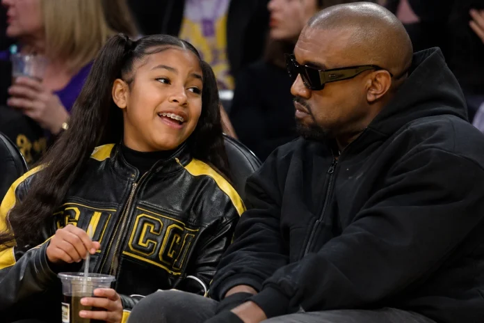 Kanye West North West last time out together revealed