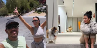 Kim Kardashian and Lewis Hamilton Enjoy Summer Getaway With Family Kim Kardashian Lewis Hamilton